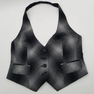 Vintage Banana Republic | Halter Tuxedo Vest - 6